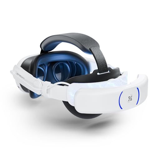 Elite Head Strap with Dual Fast Charging Battery Pack & Charging Dock for Meta Quest 3/3S - VR Headset Accessory Headstrap Y611078