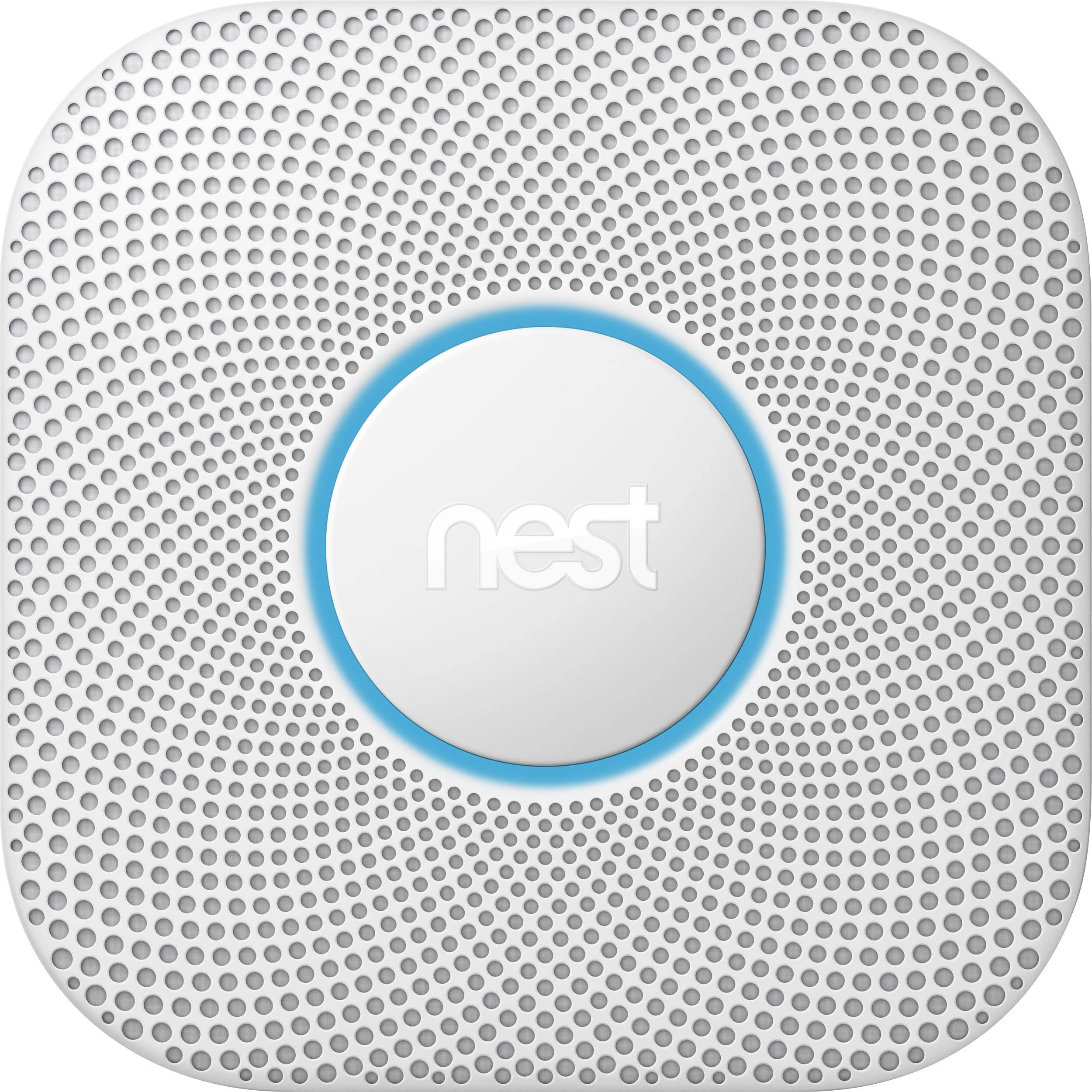 White Wired Smoke and Carbon Monoxide Alarm I243
