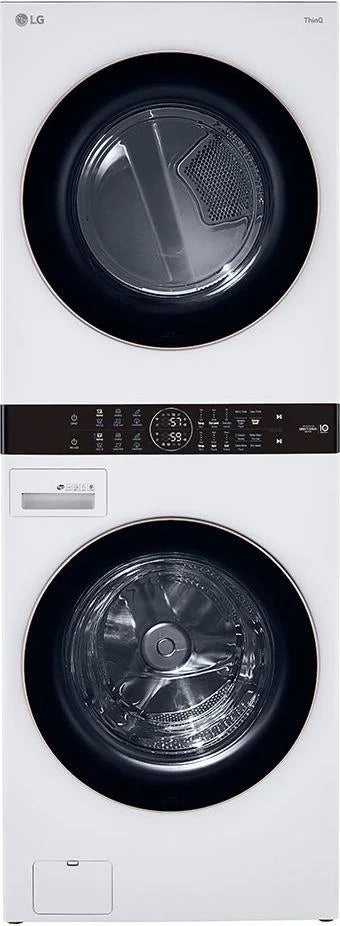 Front Load White Stacked Unit with 4.5 cu. ft. Washer & 7.4 cu. ft. Dryer H2930