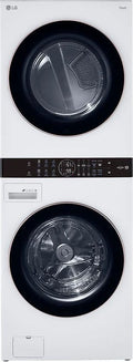 Front Load White Stacked Unit with 4.5 cu. ft. Washer & 7.4 cu. ft. Dryer H2930