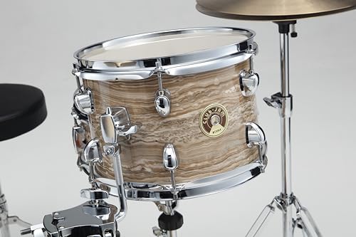 4-piece Shell Pack with Snare Drum Cream Marble Wrap O4560