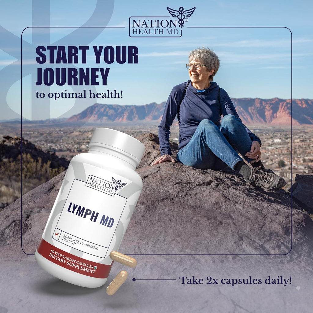 60 capsules Lymphatic System Supplement with 9 Botanicals W619