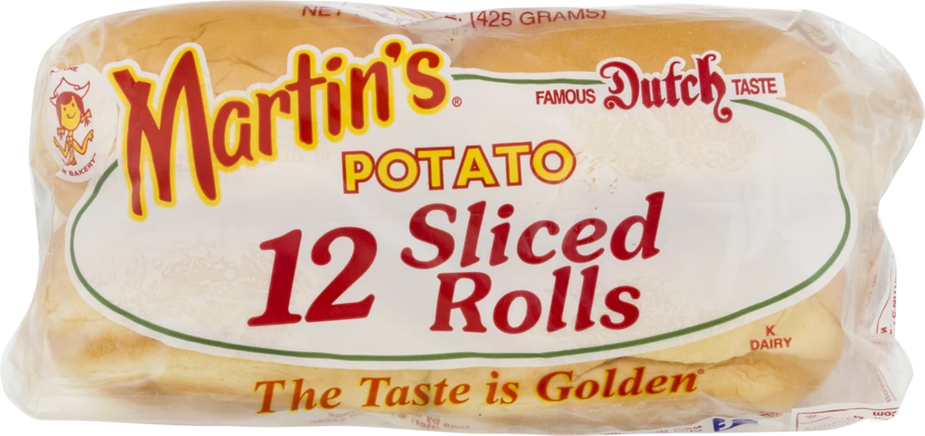 Sliced Potato Rolls 12 pk 15 oz A4813