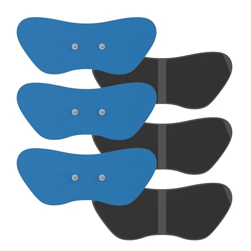 Wireless TENS Unit Muscle Stimulator with EMS Remote Control Rechargeable Electrode Pad W9825