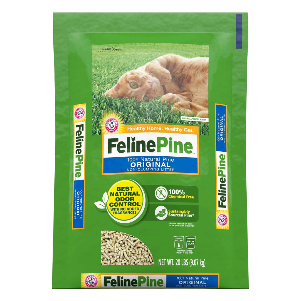 Feline Pine Cat Litter Original A3644