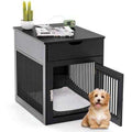 2-In-1 Dog Crate with Drawer Side End Table M233528