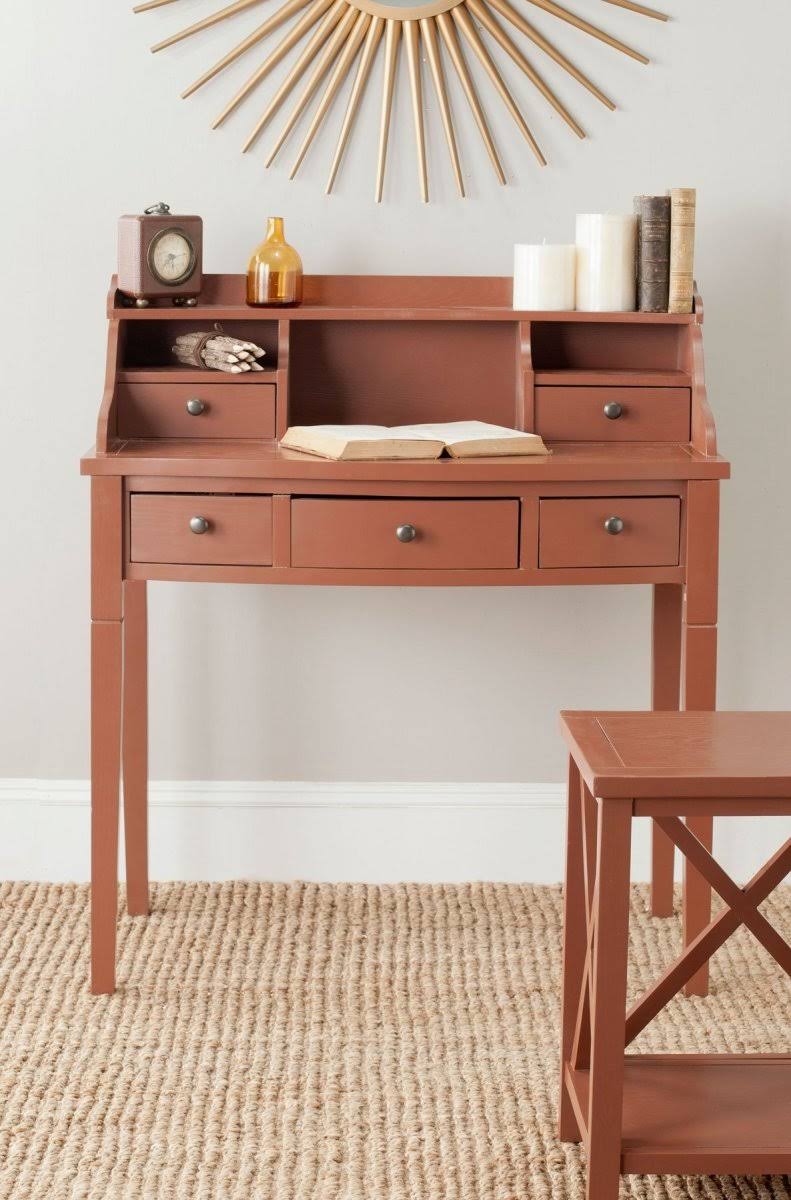 White Writing Desk S62006