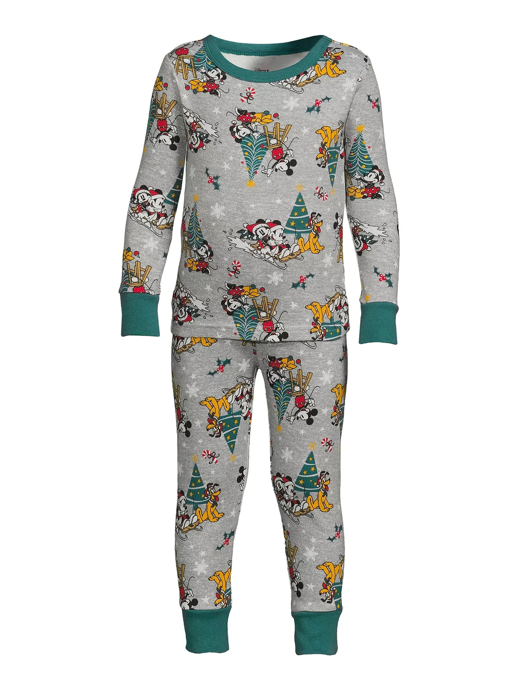 2-Piece Toddler Long Sleeve Pajama Set Z513