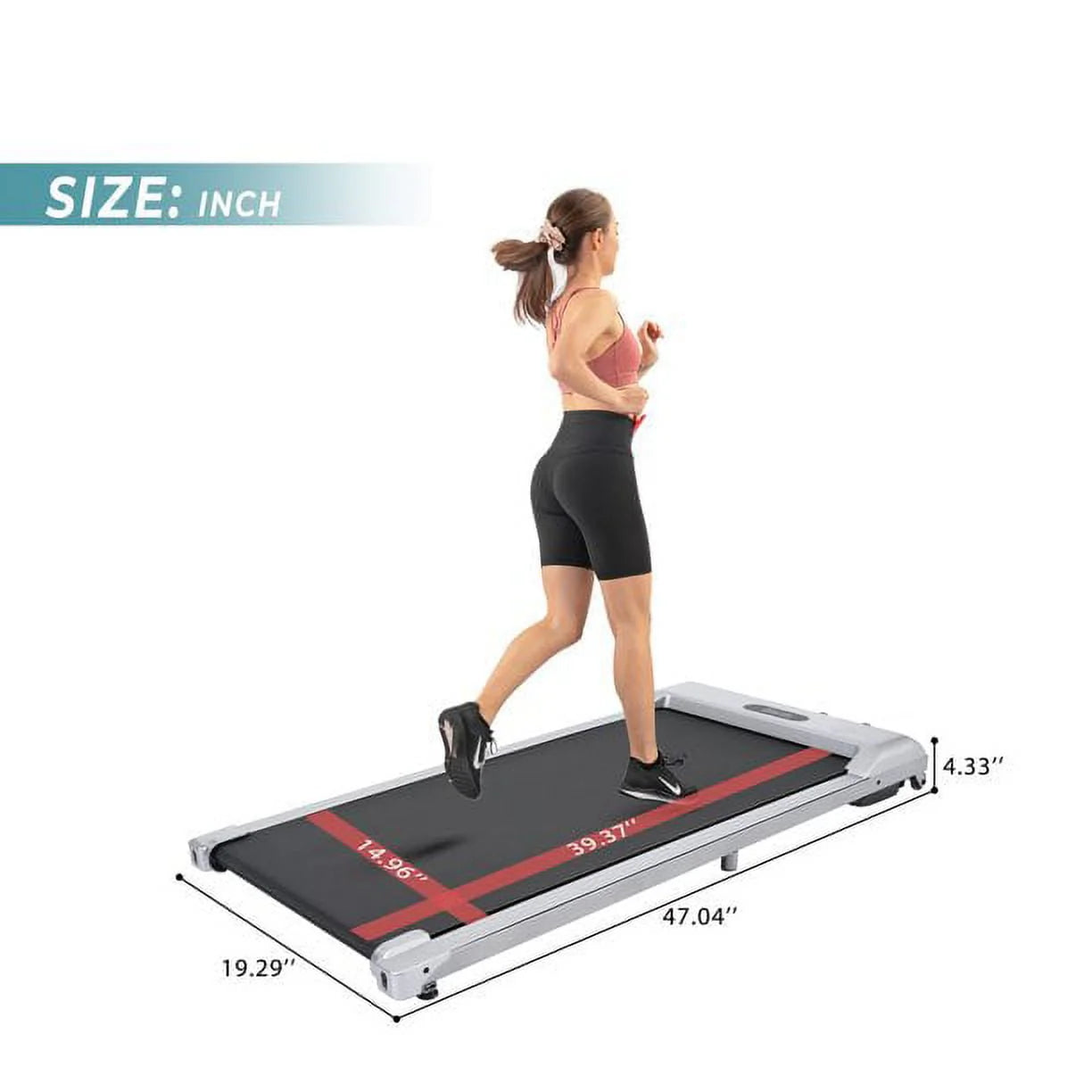 Under Desk Treadmill with Remote Control P893