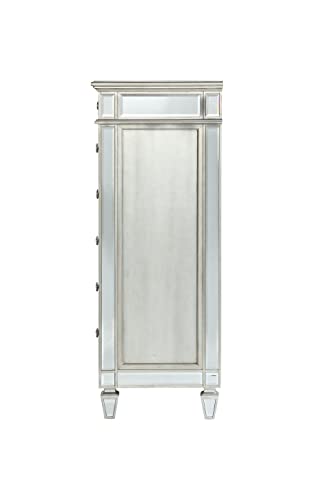 6-Drawer Mirrored Storage Chest Dresser P24970