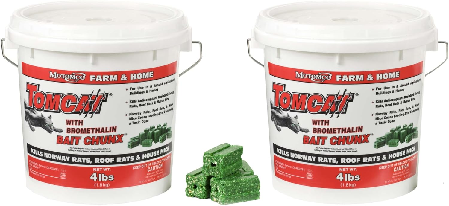 4-Pound Bait Chunx and Mouse Killer (2 Pack) Y398