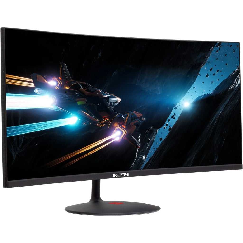 34" Curved Screen Gaming LCD Monitor, 21:9, Black O82752