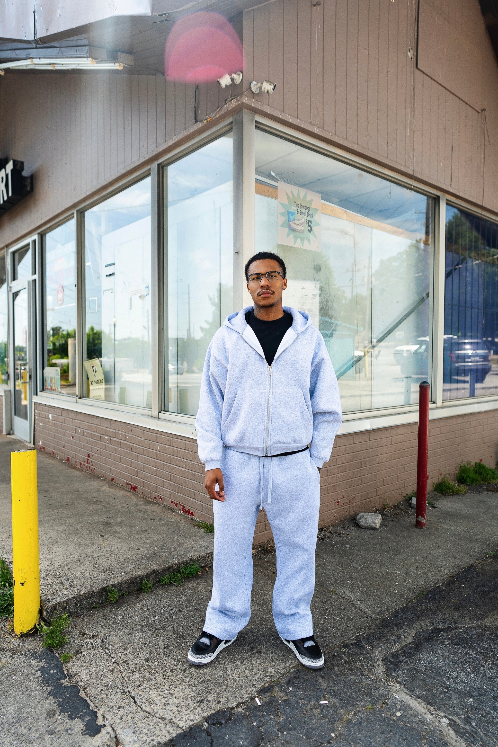 Fleece Zip Up and Sweatpants Set