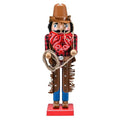 Brown and Red Wooden Nutcracker V85941