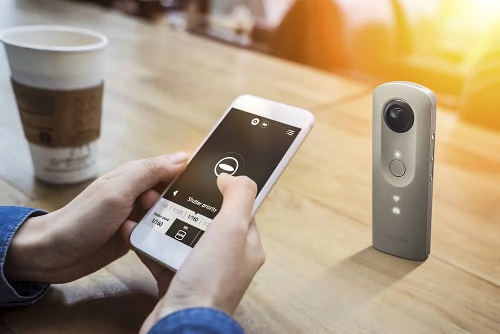 Beige 360 Spherical Digital Camera E60896
