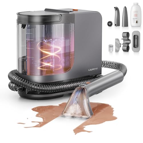 Portable Carpet Cleaner with Steam, 18Kpa Suction L289407