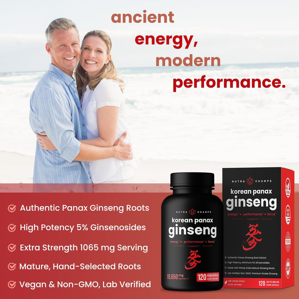 Korean Red Panax Ginseng Capsules R217