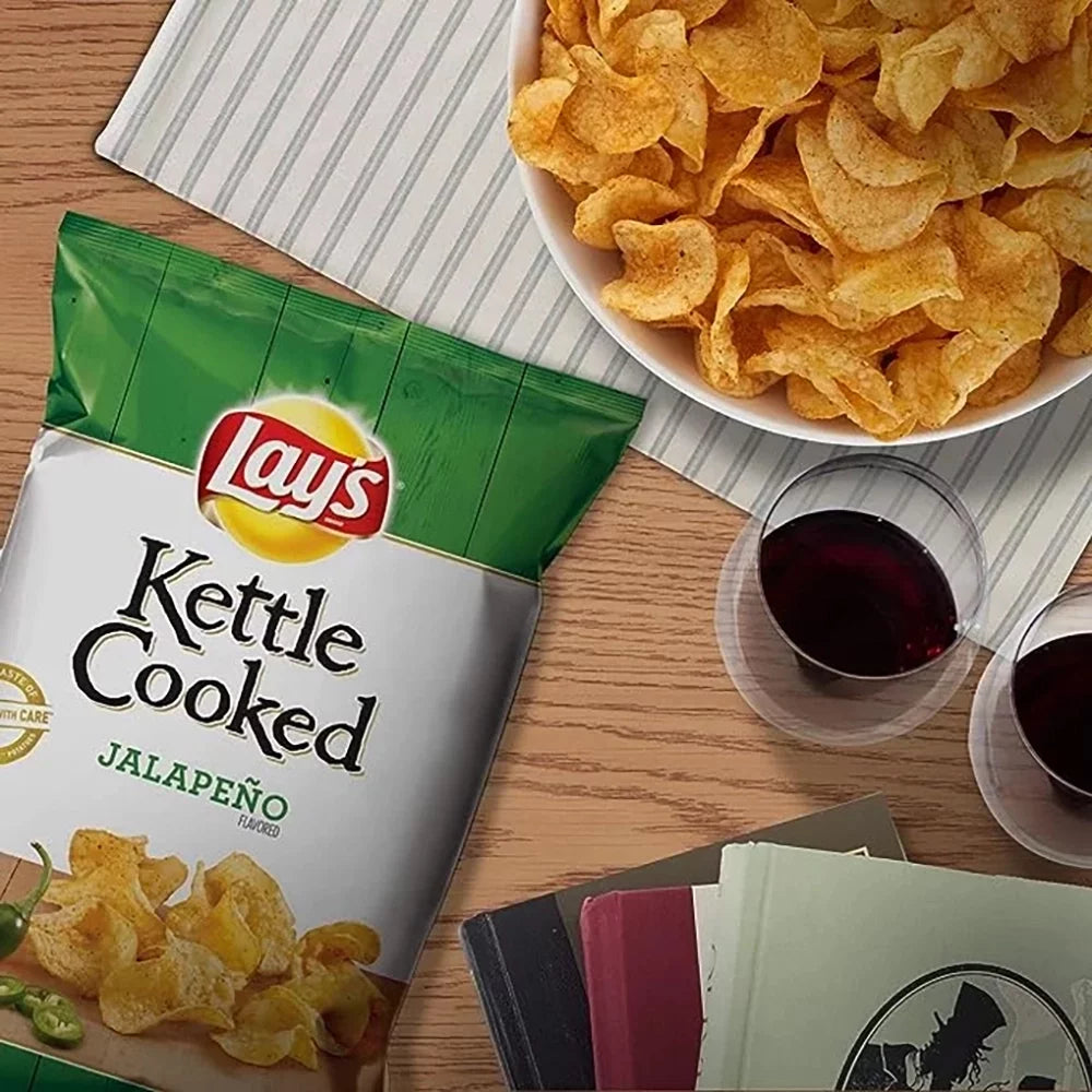 Kettle Cooked Potato Chips Variety Pack, 1 oz Bags, 40 Count L80433