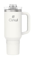 40 oz Carbon Stainless Steel Tumbler with Handle W231