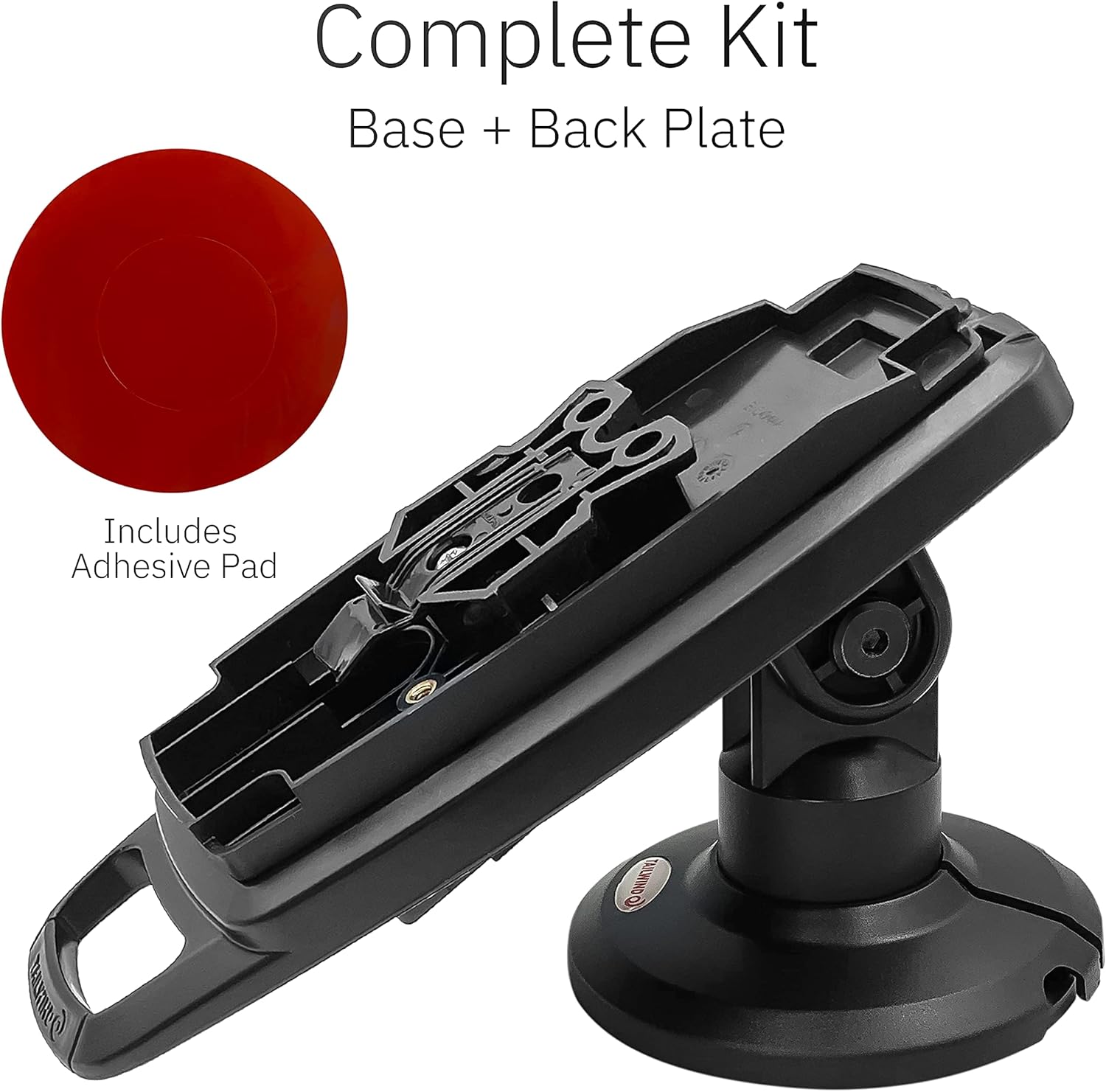 Black Compact Pole Mount Terminal Stand S337109