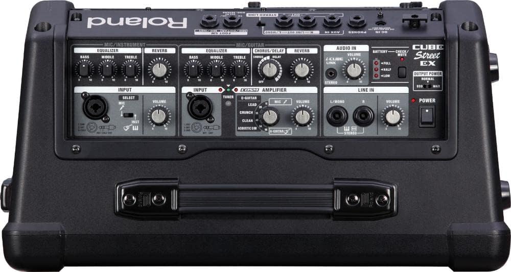 2x8" 50-watt Battery Powered Combo Amp S521