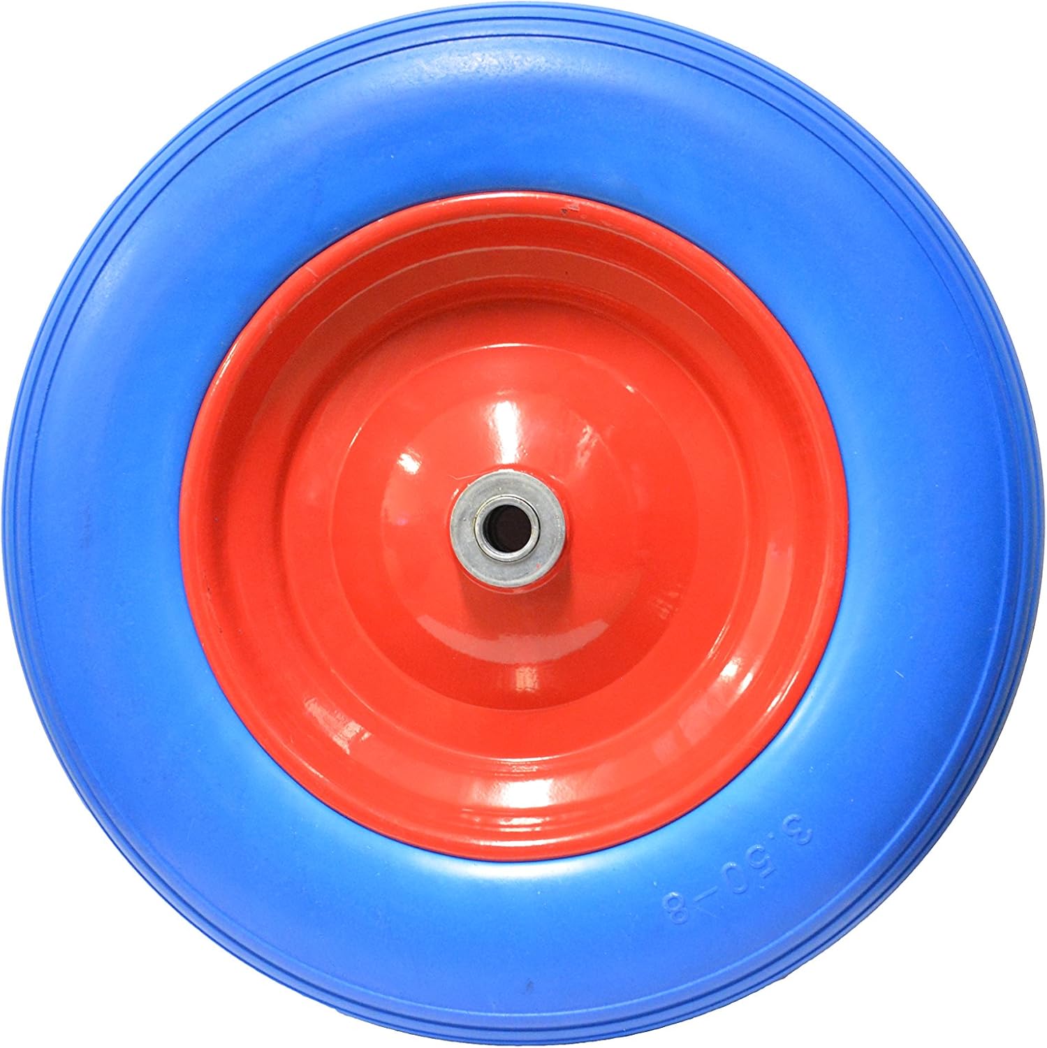 14" Flat Free Wheel Barrow Tire with 5/8" Center Shaft Hole B5510