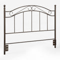 Bronze Metal Headboard I98683