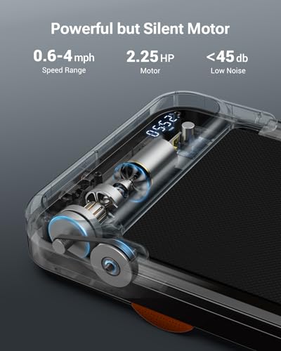 Under Desk Treadmill 2.25HP with Remote Control LED Display R556075