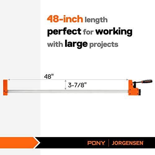 48-Inch Parallel Jaw Bar Clamp Set, 2-Pack V87875