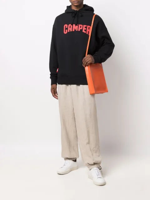 Camper logo-print pullover hoodie