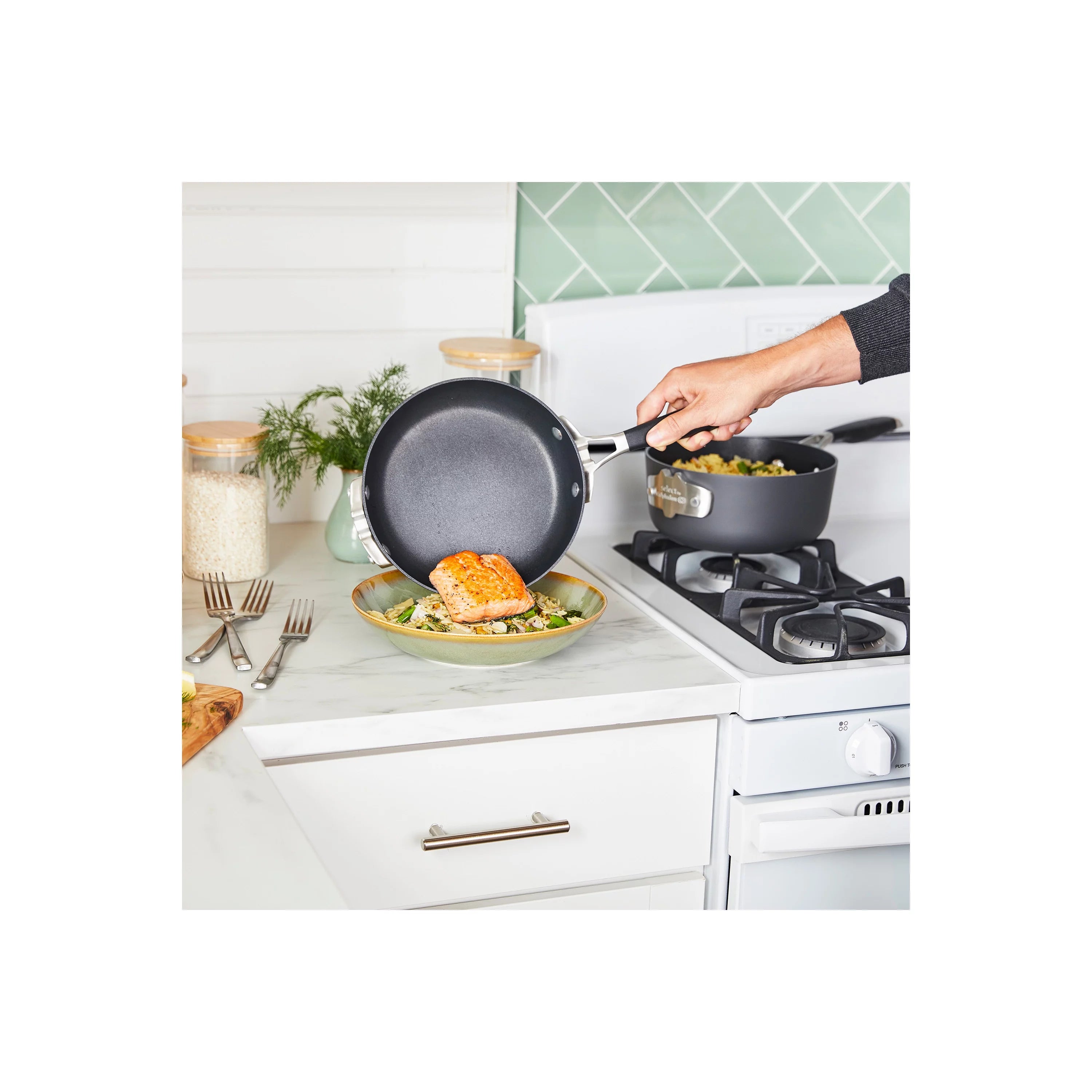 10-Piece Nonstick Cookware Set V4180