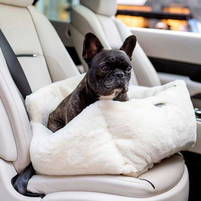 Ivory Cloud Dog Car Seat Bed K739209