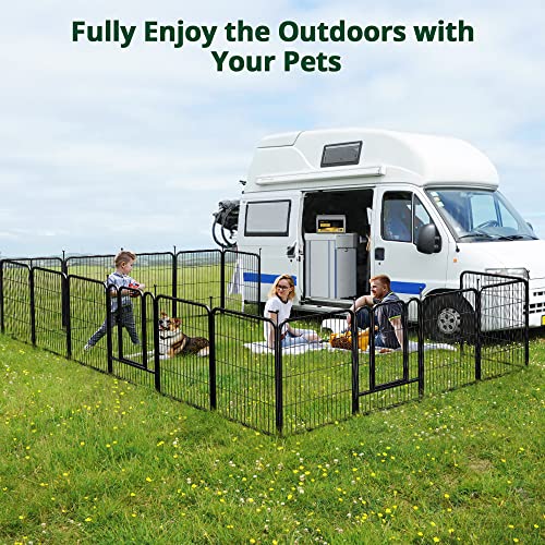 24”/32”/40” Metal Dog Fence Playpen I179