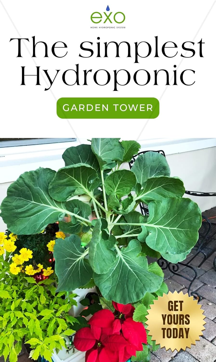 Vertical Hydroponic Garden Tower System G37737