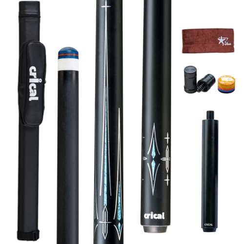 Carbon Fiber Pool Cue Stick 58" with 12.5mm Tip I2684