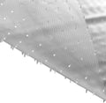 Clear Vinyl Plastic Floor Runner, 27 Inches Wide x 12 Feet Long D218