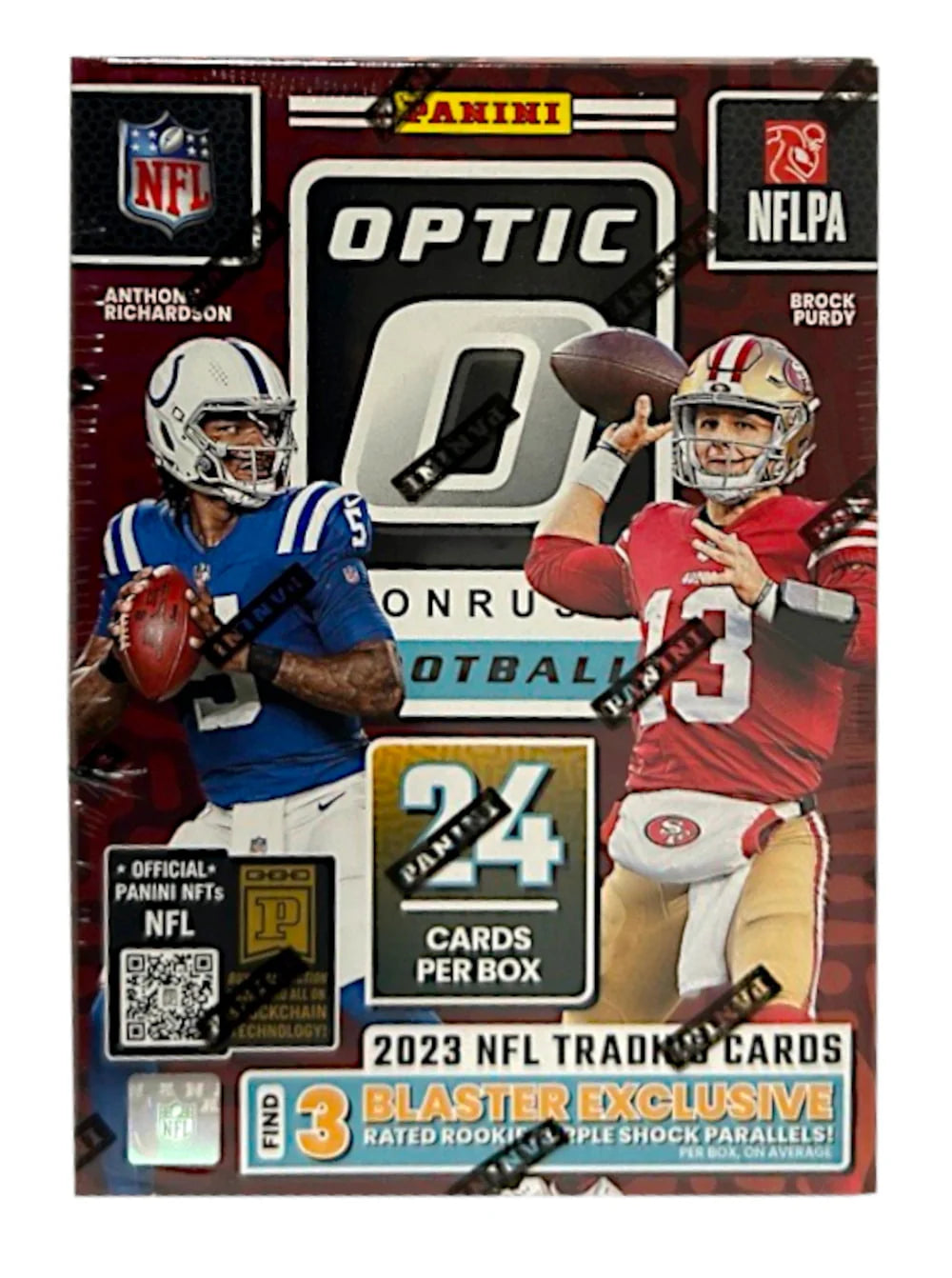 2023 Panini Donruss Optic Football Blaster Box Trading Cards Q491619