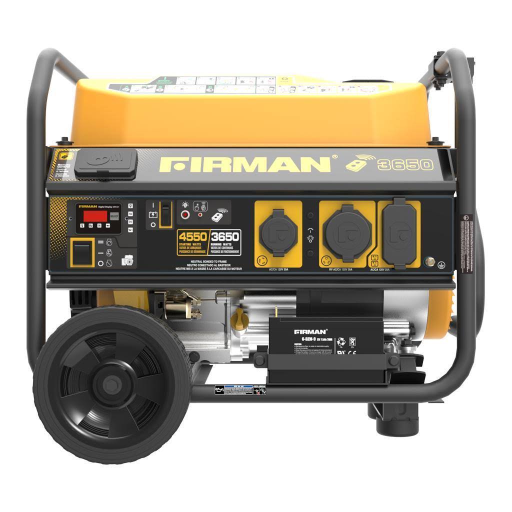 4550/3650 Watt Gas Generator with Remote Start W842137