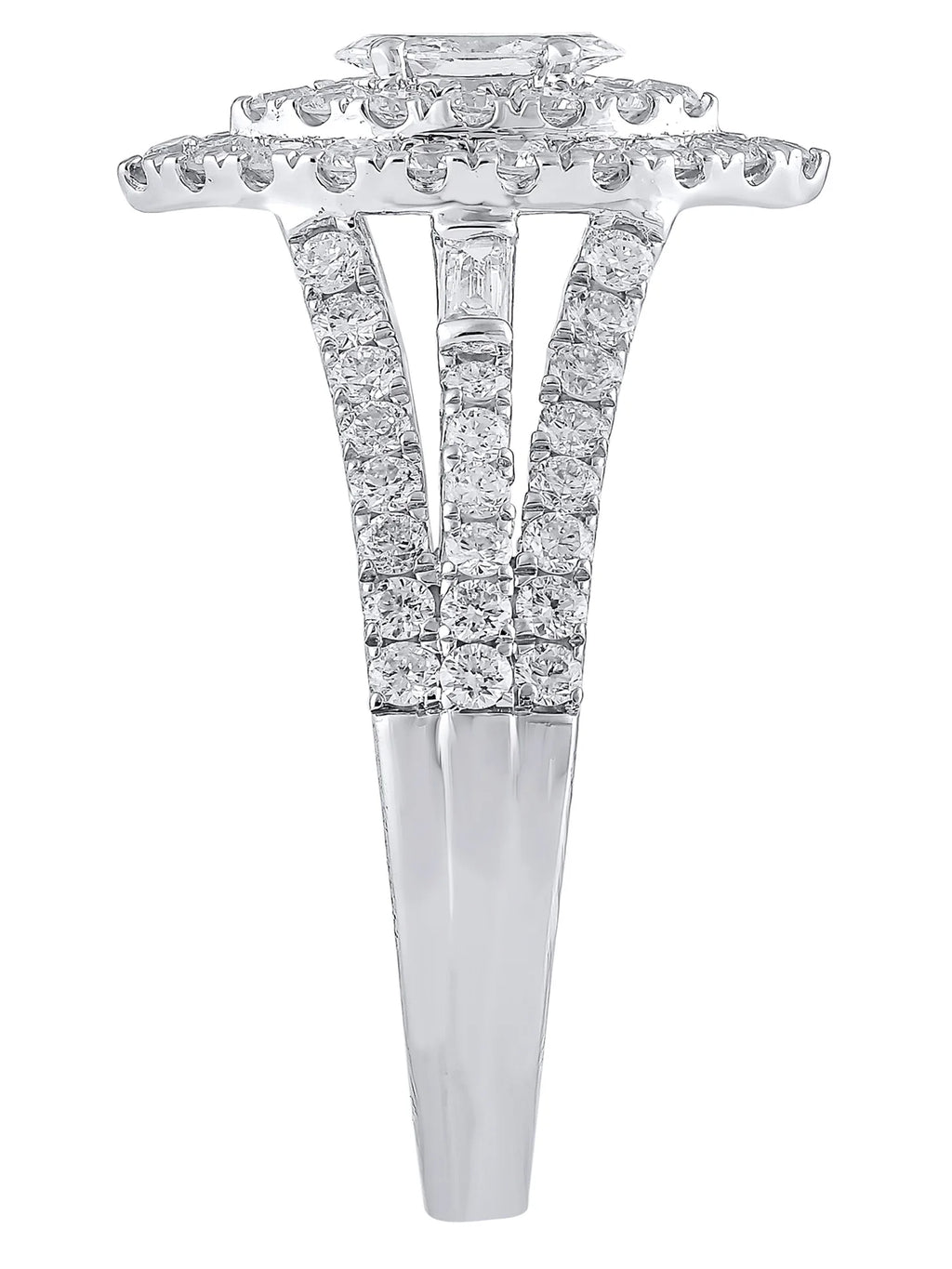 1 Carat T.W. Lab Grown Diamond Engagement Ring in Sterling Silver B574531