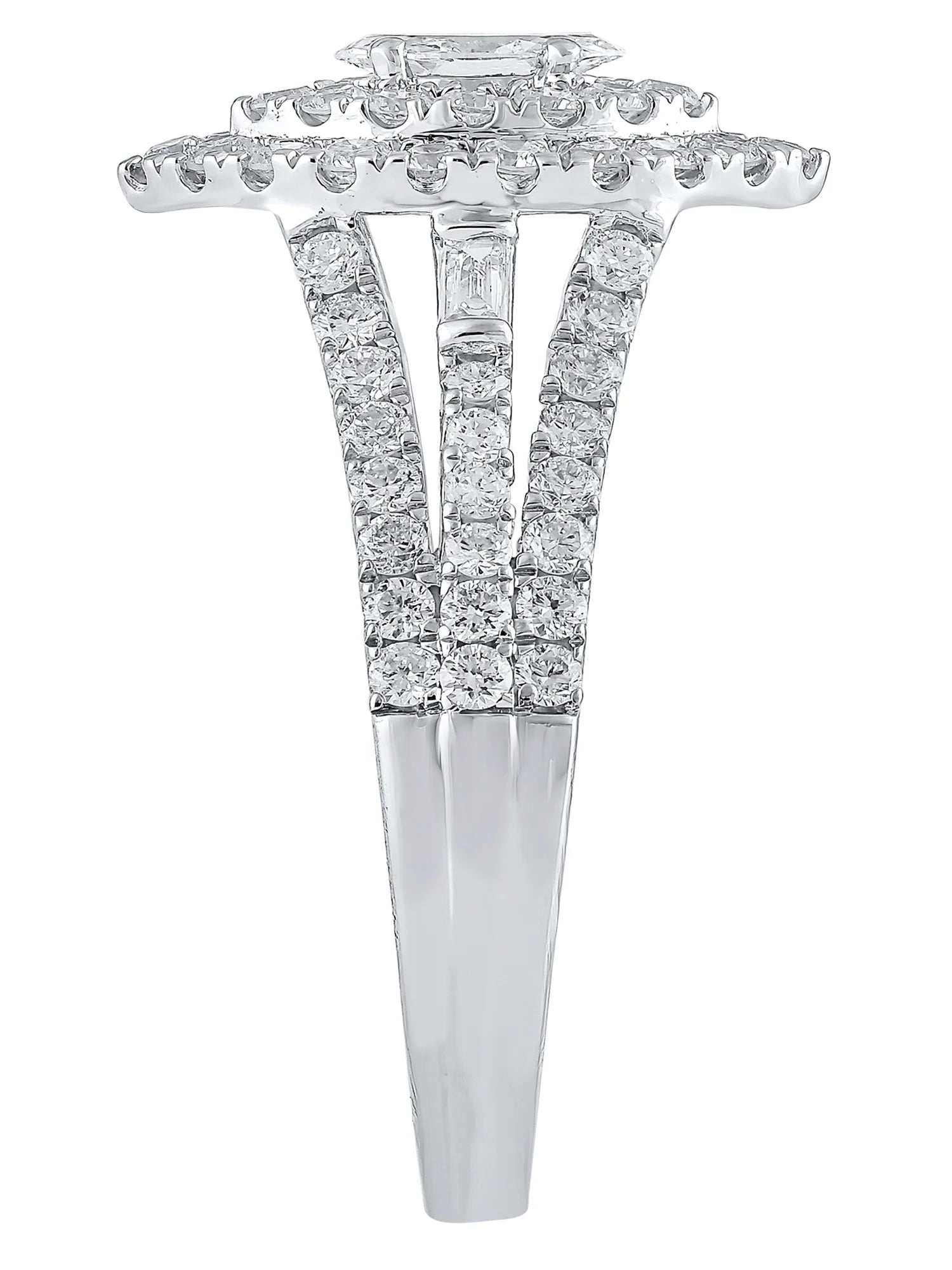 1 Carat T.W. Lab Grown Diamond Engagement Ring in Sterling Silver B574531
