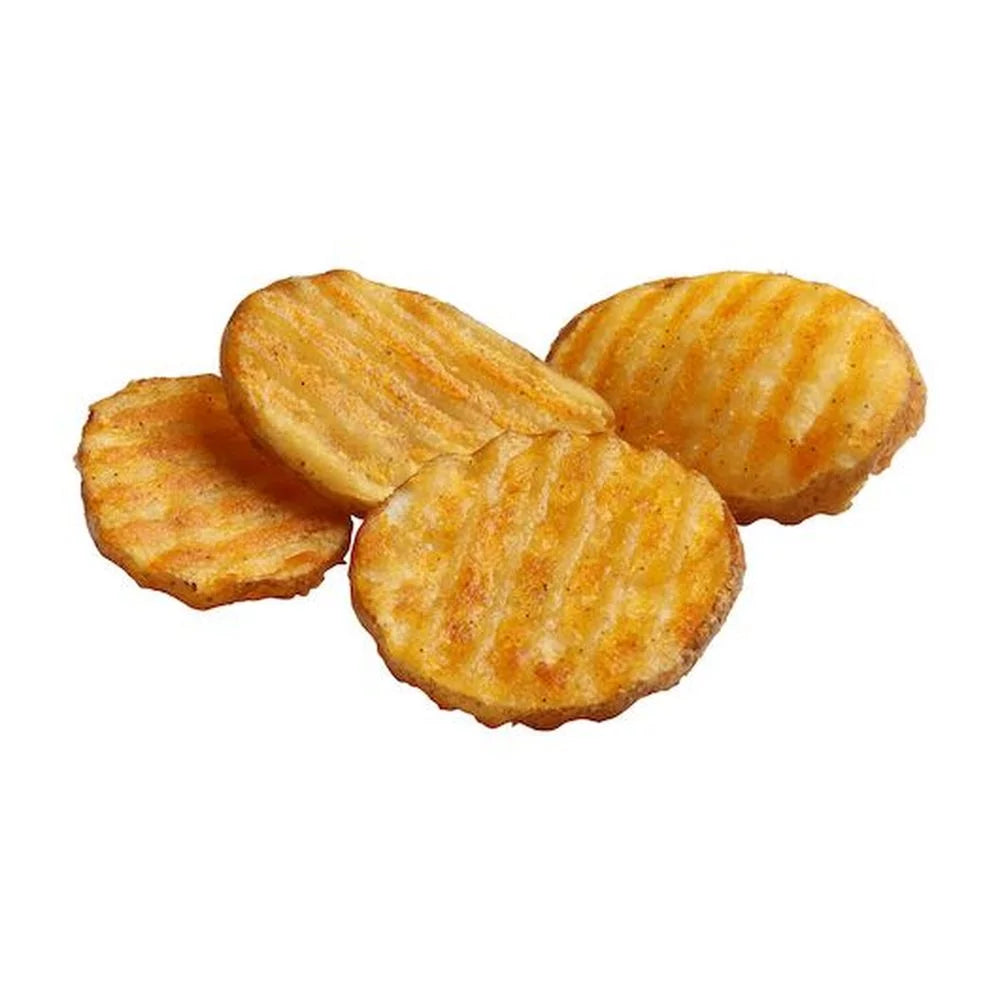 1/4 Savory Battered Potato Skin On Slice, 4 Pound O81945