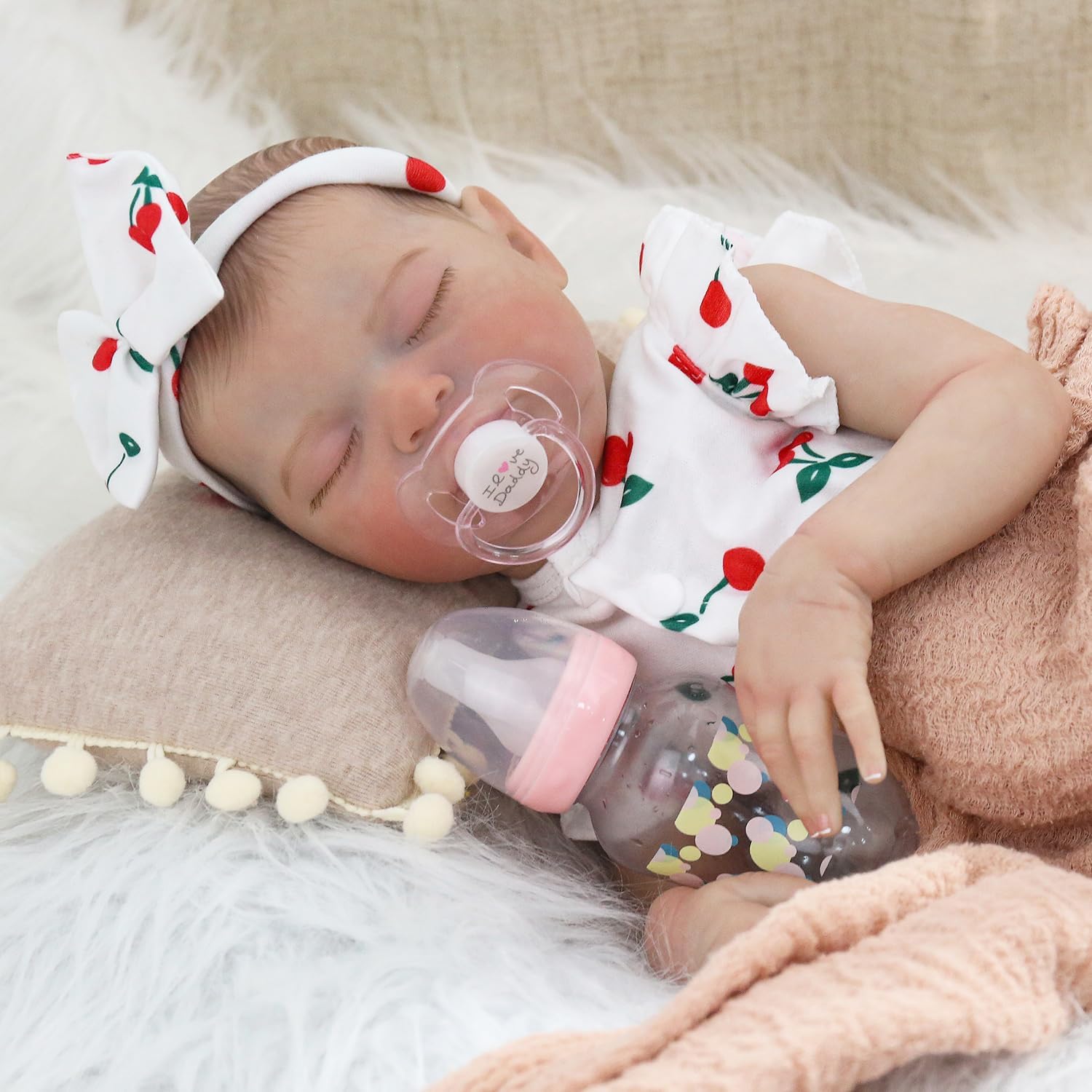 20 Inch Lifelike Reborn Baby Doll with Gift Box J4754