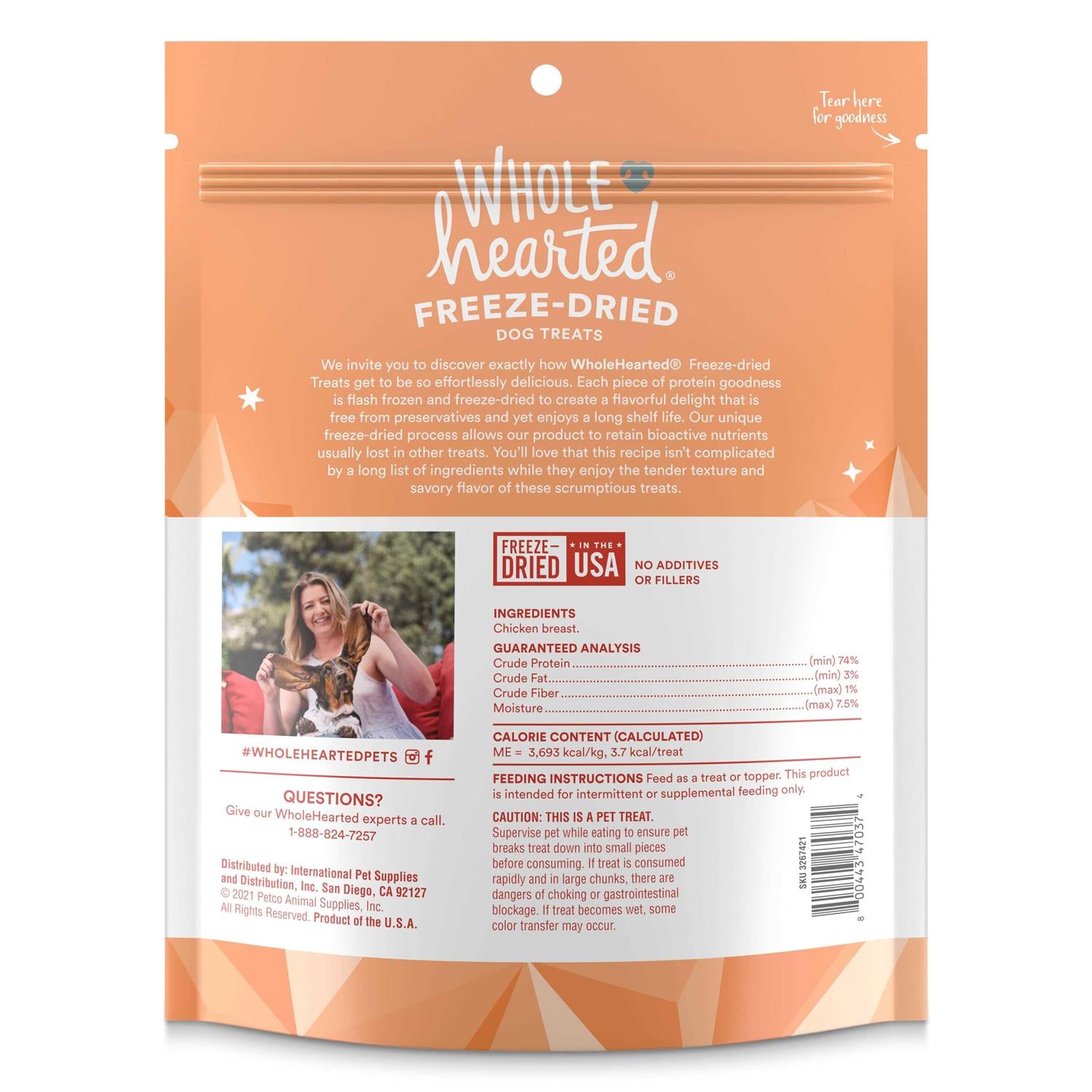 Chicken Breast Freeze Dried Dog Treats F8915