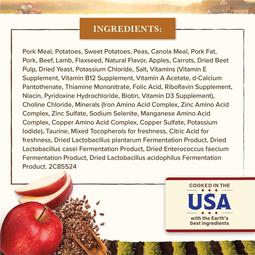 Grain Free Pork Beef & Lamb Recipe Dry Dog Food U94338