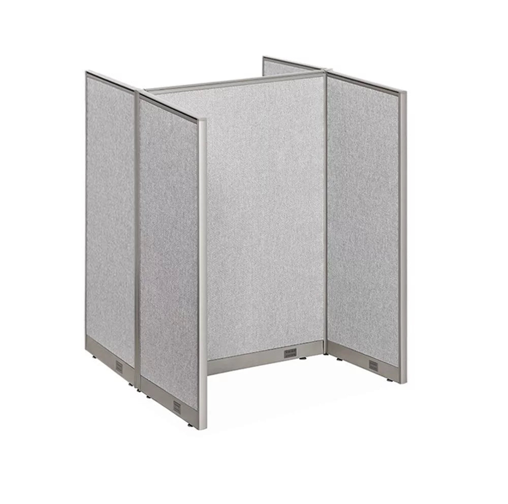 Double 2 Stations Office Cubicle P2867