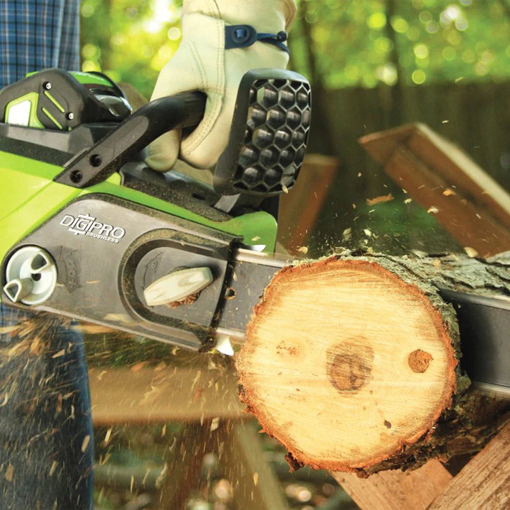 40V 16 Cordless Brushless Chainsaw with 4.0 Ah Battery and Charger I488085