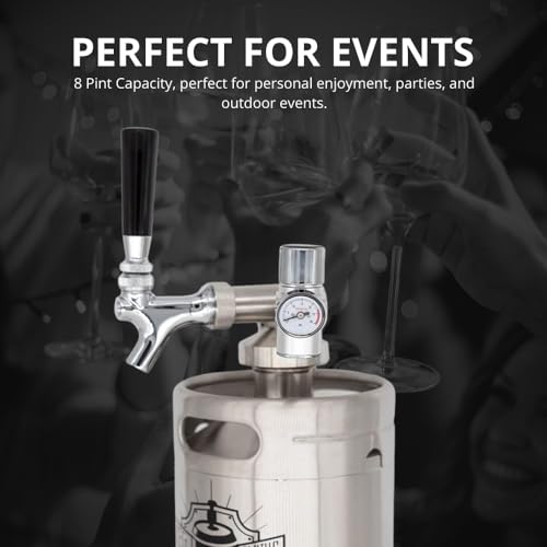 128 oz Stainless Steel Mini Keg Draft System V113
