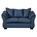 Blue Loveseat X72374