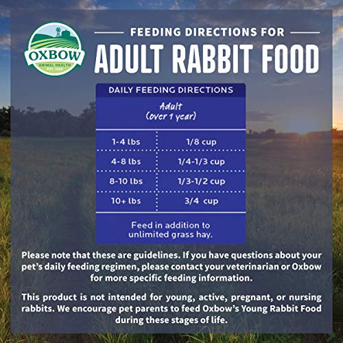 8 Pound Bag Adult Rabbit Food R604