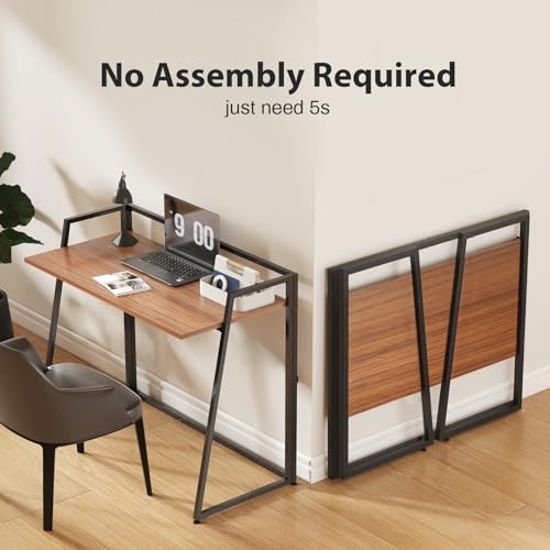 Black Small Folding Desk W715461